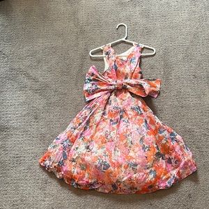 Crew cut Easter dress